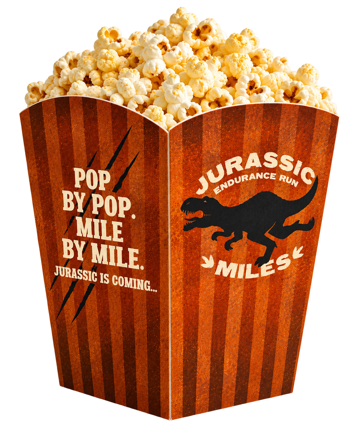 Jurassic Miles popcorn
